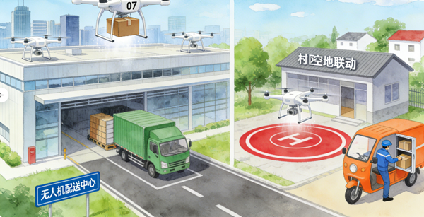 即时配送行业核心动态：低空物流规模化 多元场景拓展